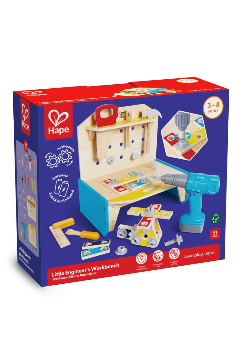 Little Engineer's Workbench Playset, Alternate, color, MULTI