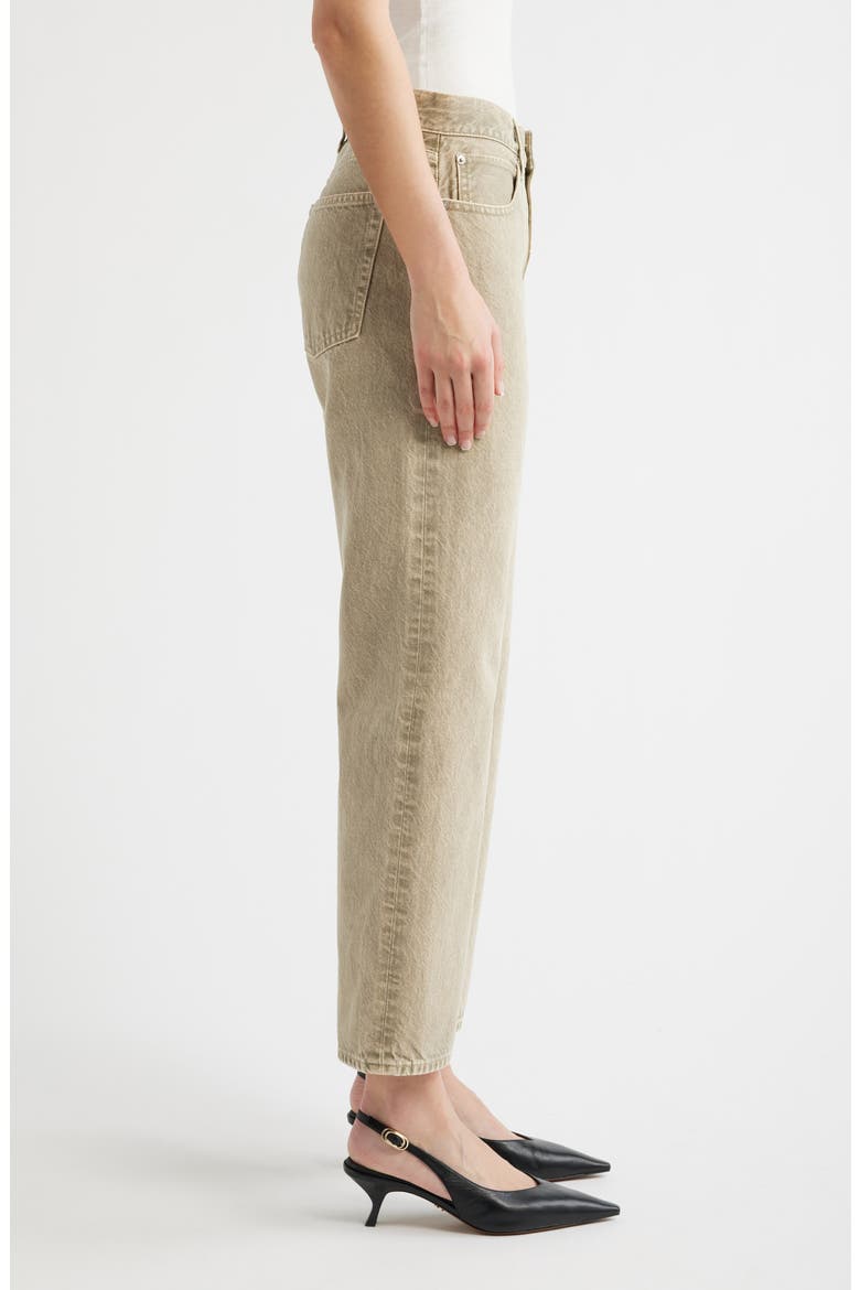 The Hang Mid Rise Ankle Straight Leg Jeans, Alternate, color, TABBY