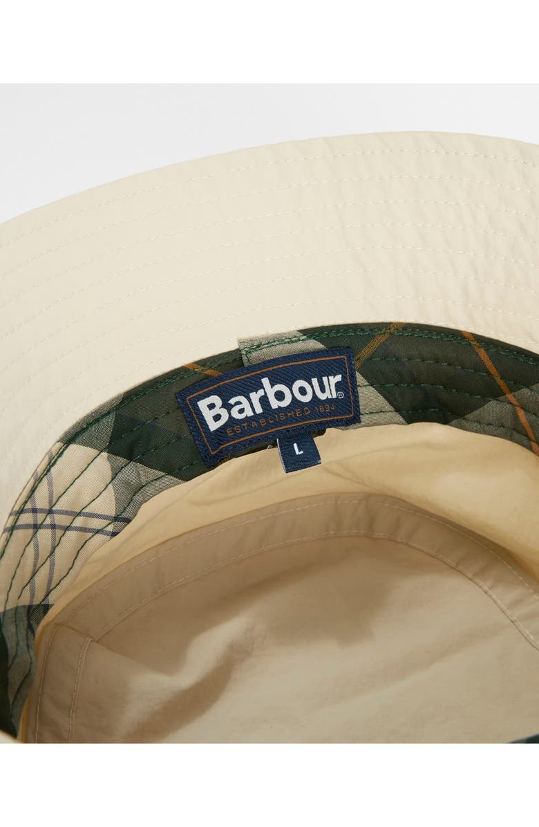 Barbour Tracker Showerproof Bucket Hat, Alternate, color, Mist