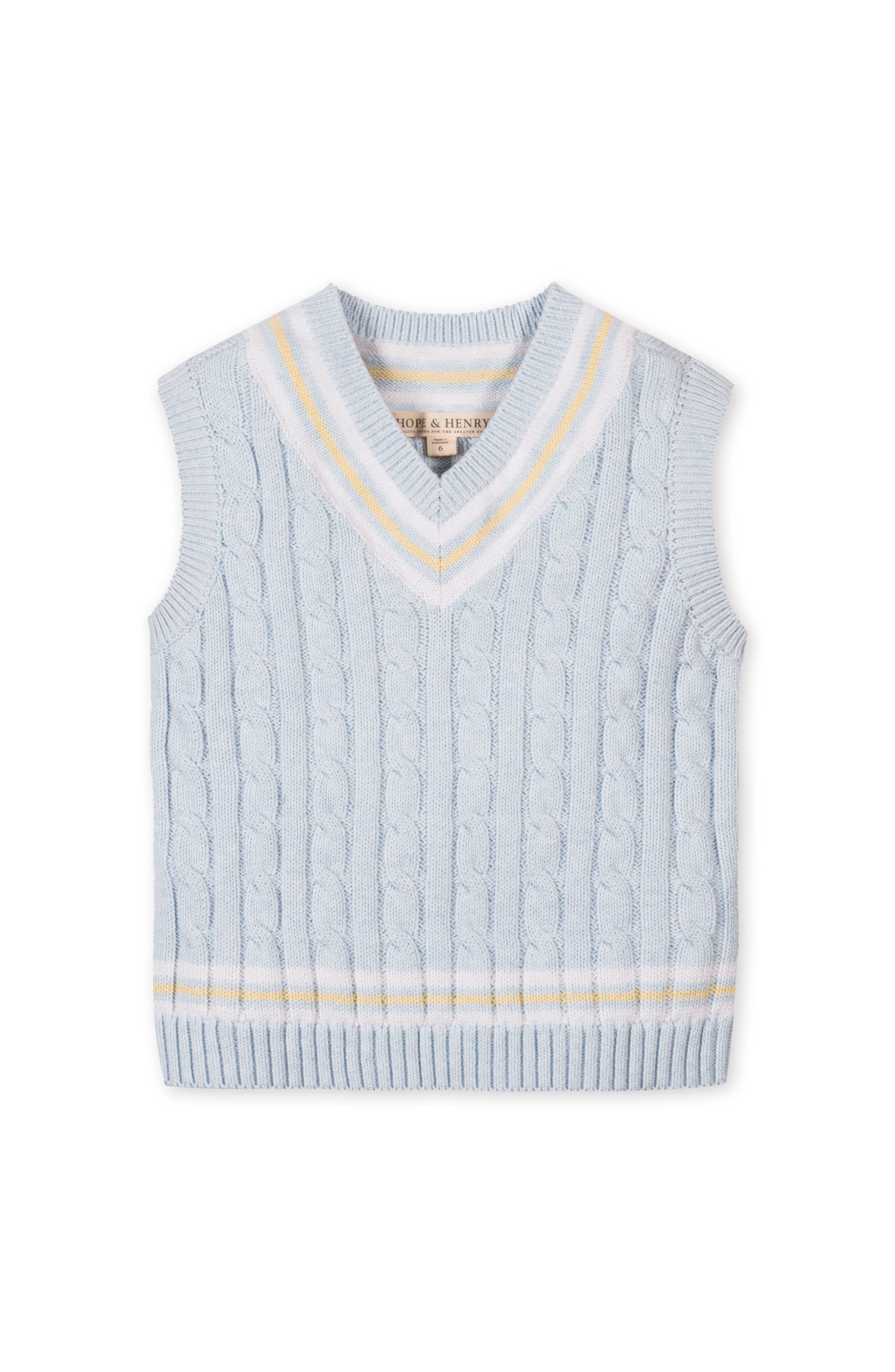 selected Light Blue Heather Cable