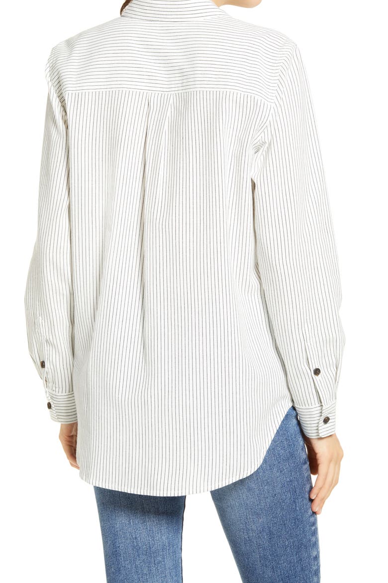 Classic Ex-Boyfriend Shirt, Alternate, color, CRINKLE STRIPE