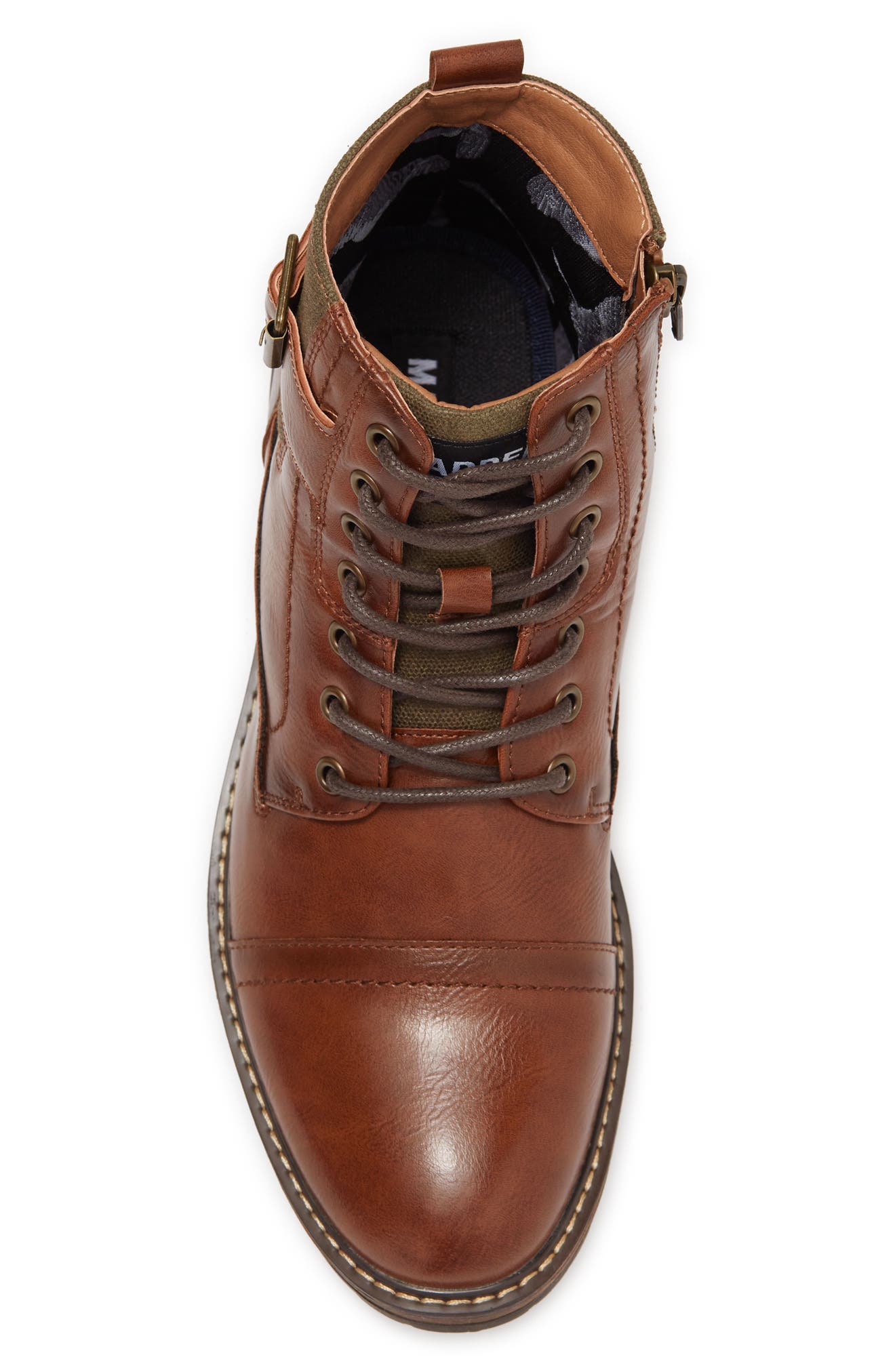 MADDEN Tannin Cap Toe Boot, Alternate, color, 