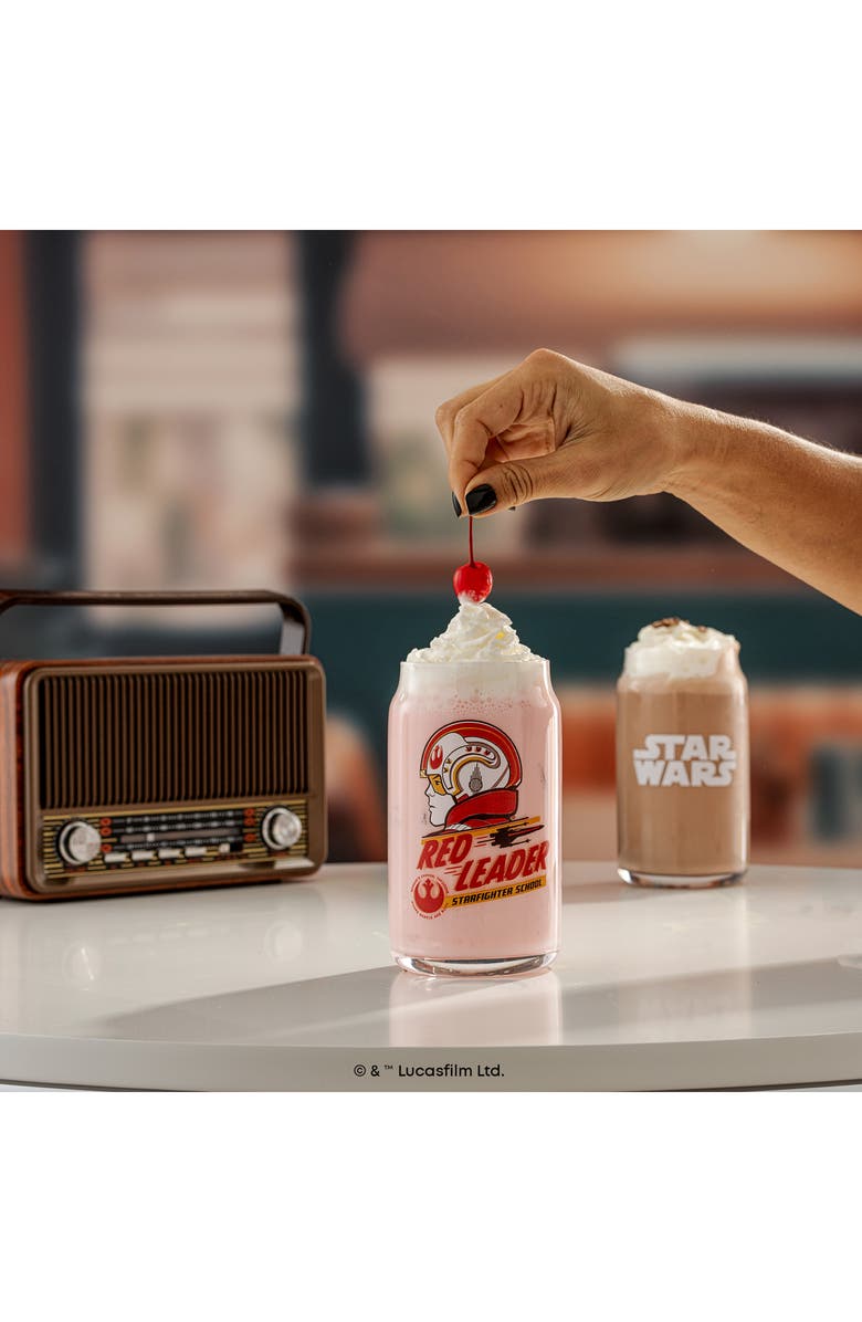 JoyJolt Star Wars Set of 4 Can Glasses, Alternate, color, Multi