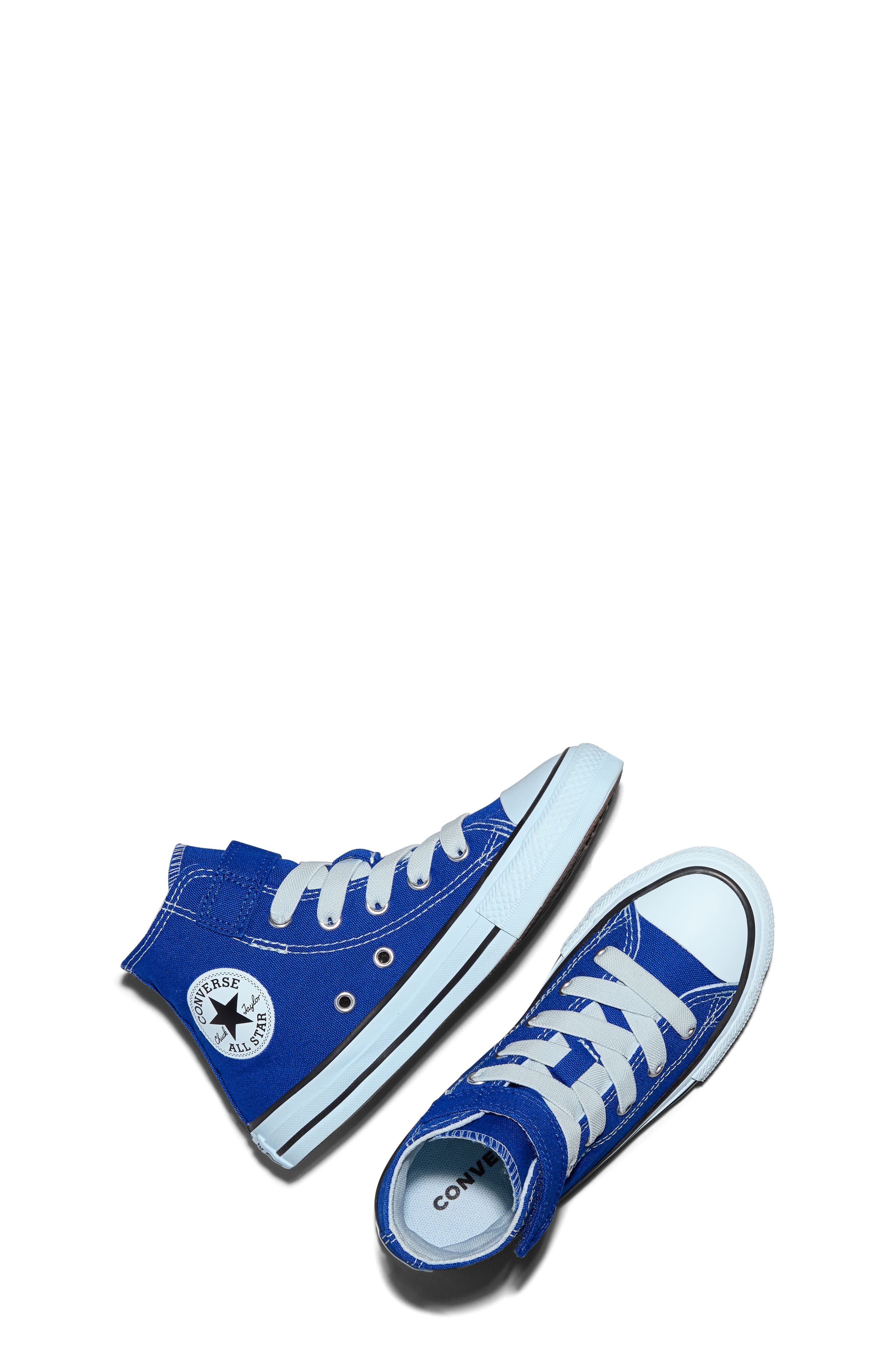 Kids' Chuck Taylor All Star High Top Sneaker, Alternate, color, BLUE/ COLD TOUCH/ BLACK