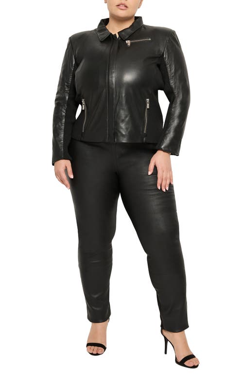 As By Df Gigi Stretch Leather Leggings In Black