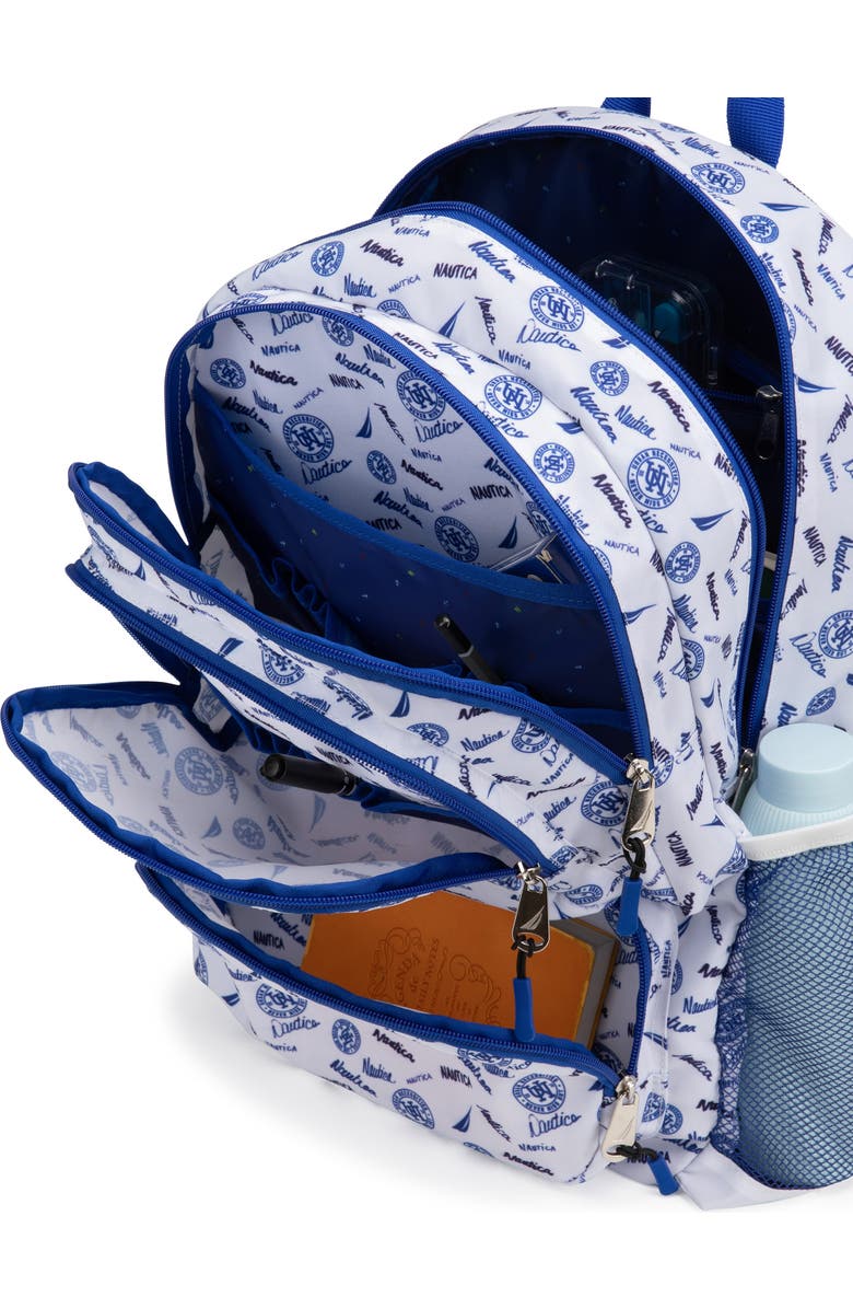 Nautica Varsity 17 Inch Backpack for Kids and Teens, Alternate, color, Varsity