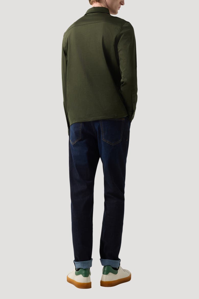 Jersey shirt Franz, Alternate, color, Olive green