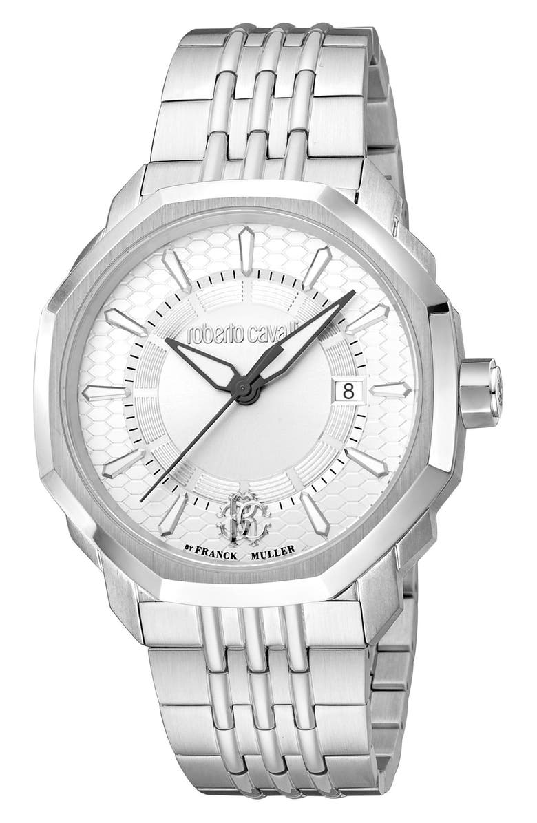 Roberto Cavalli by Franck Muller Bracelet Watch, 42mm, Main, color,