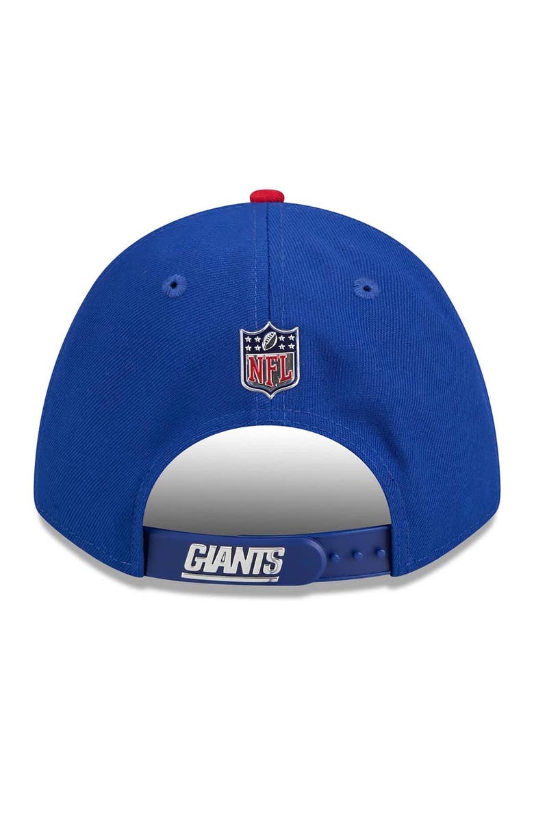 New Era Men's New Era  Royal/Red New York Giants 2026 NFL Draft 9FORTY M-Crown Adjustable Hat, Alternate, color, Royal