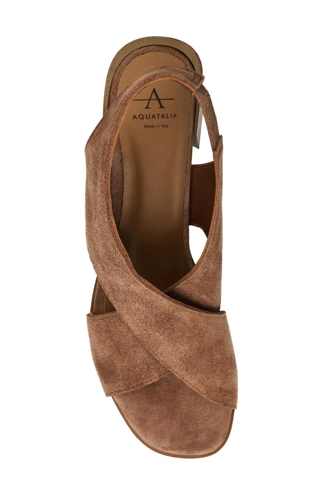 Dovera Weatherproof Sandal, Alternate, color, CLAY SUEDE