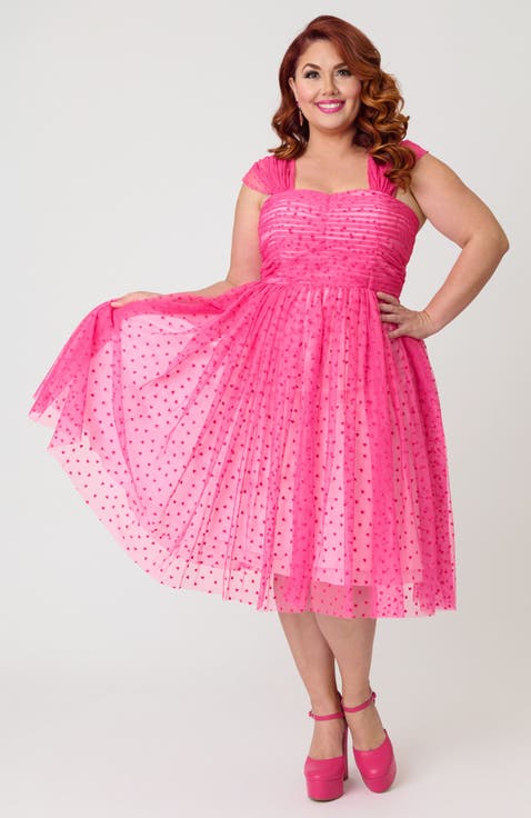 Plus Size Garden State Swing Dress