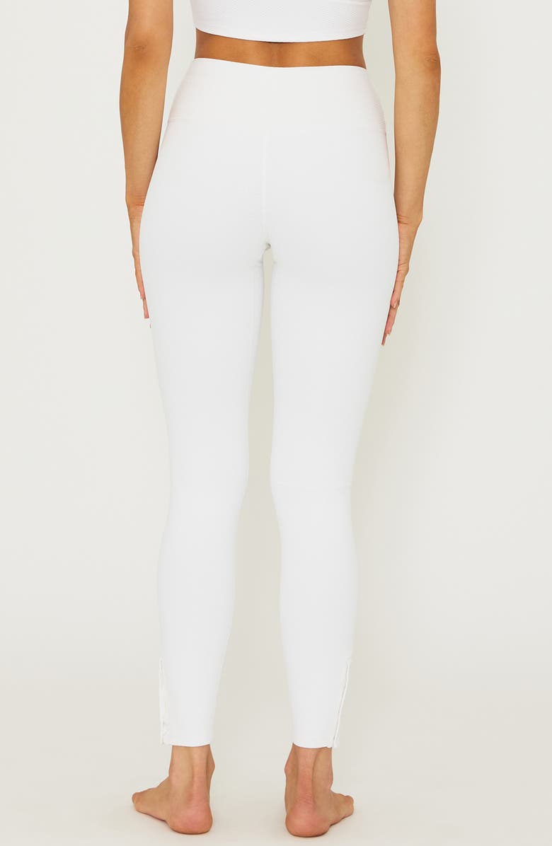 Beach Riot Tinsley Leggings, Alternate, color, White Waffle