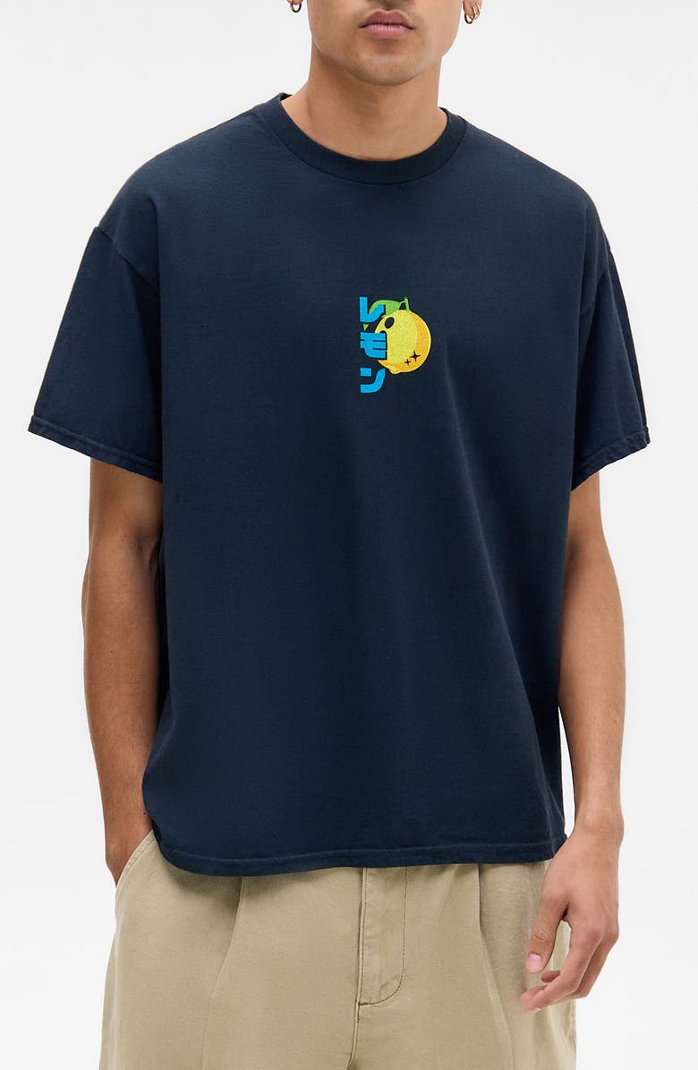 BDG Urban Outfitters Lemonade Graphic T-Shirt, Main, color, Black