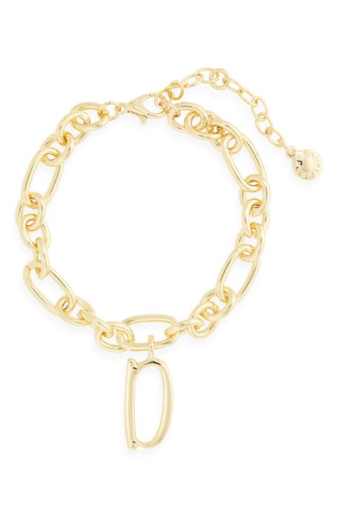 Initial Charm Chain Braclet