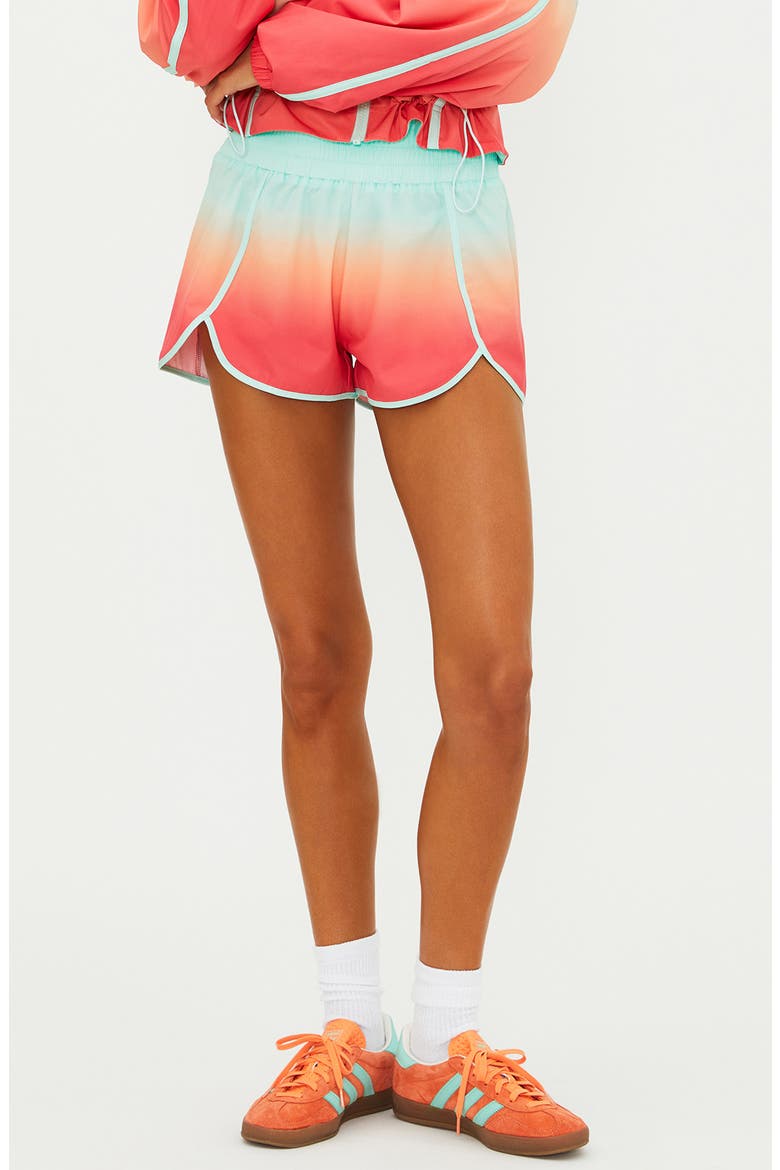 Nadia Ombré Shorts, Main, color, GUAVA JELLY OMBRE