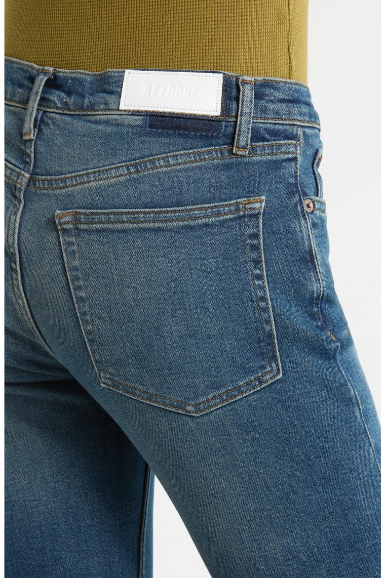 Low Rise Micro Bootcut Jeans, Alternate, color, SMOKE WATER