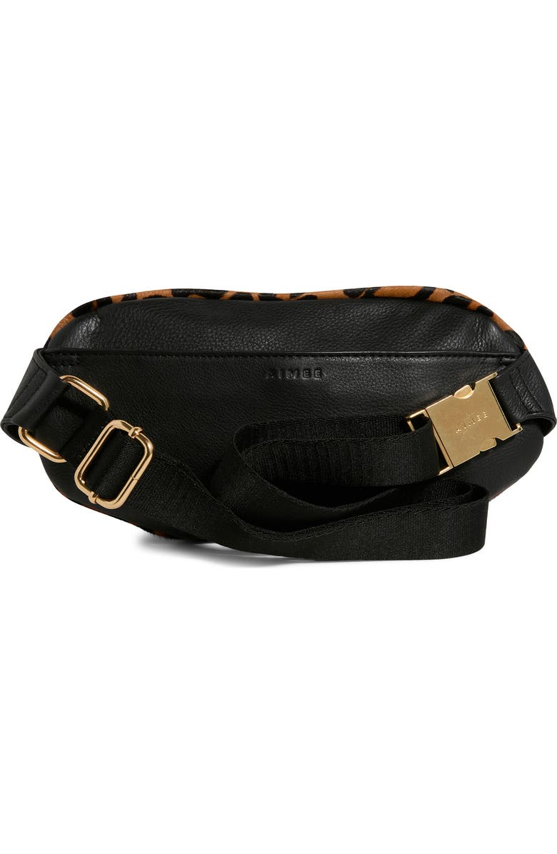 AIMEE Kestenberg Milan Belt Bag, Alternate, color, Wildcat Haircalf