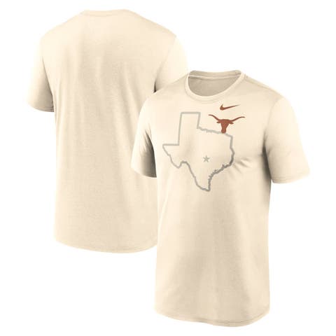 Men's Nike Natural Texas Longhorns Campus Shadow Legend Performance T-Shirt