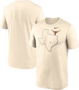 Nike Men's Nike Natural Texas Longhorns Campus Shadow Legend Performance T-Shirt