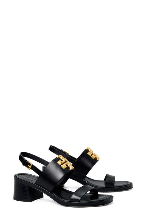 Tory Burch Eleanor Slingback Sandal In Black