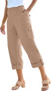 Roaman's Plus Size Convertible Cargo Pants