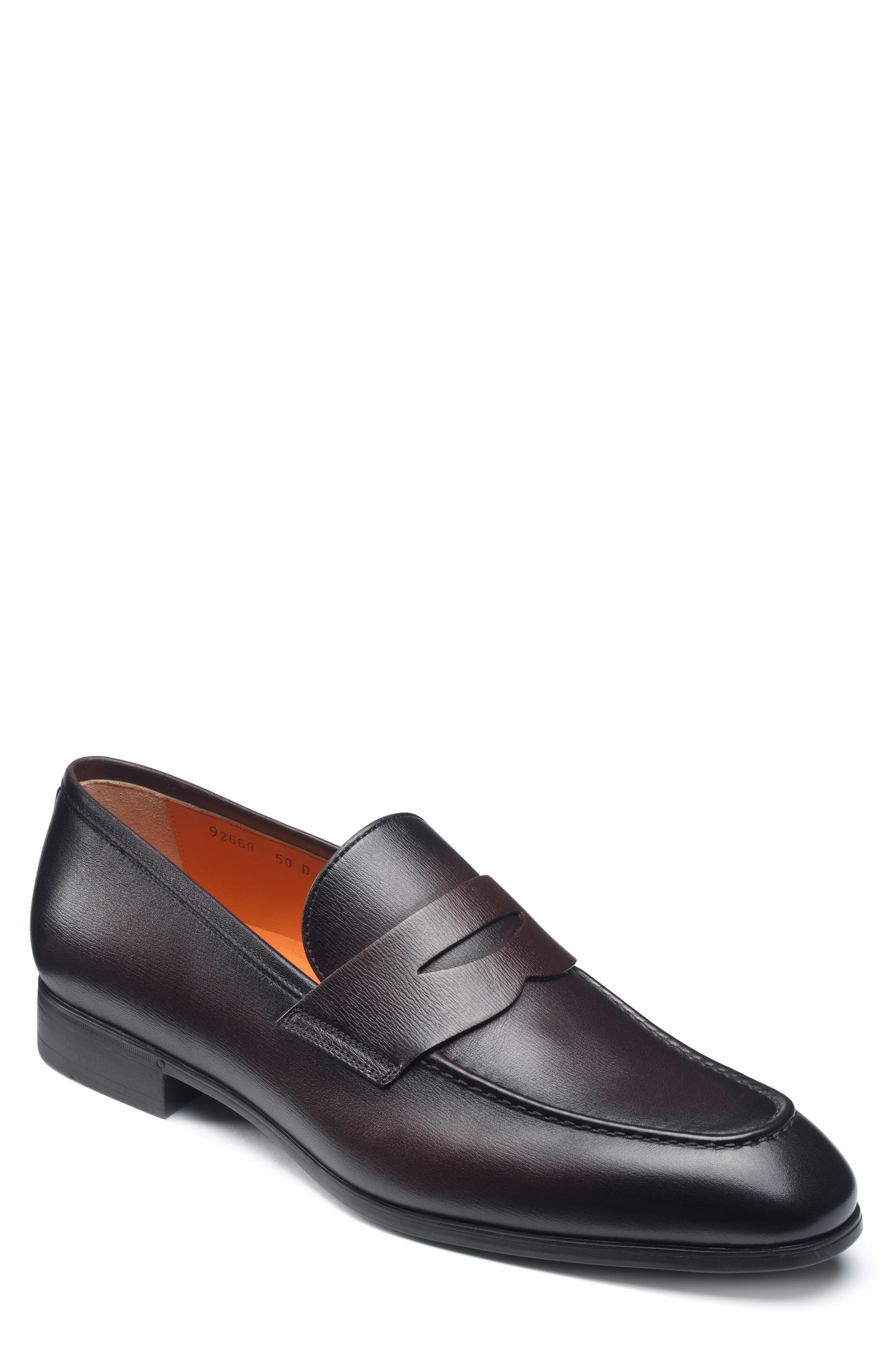 Gavin Penny Loafer, Main, color, BROWN