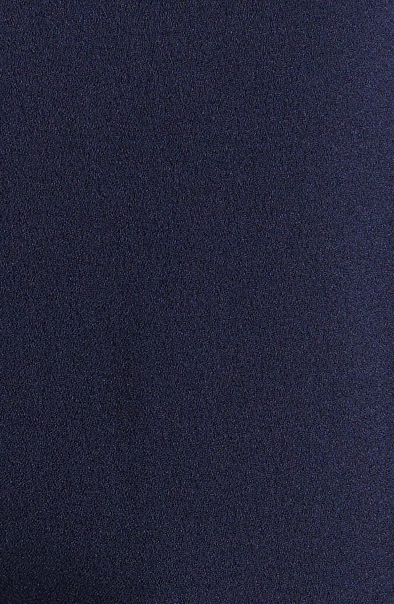 Vince Camuto Cross Front Keyhole Wide Leg Crepe Jumpsuit, Alternate, color, 