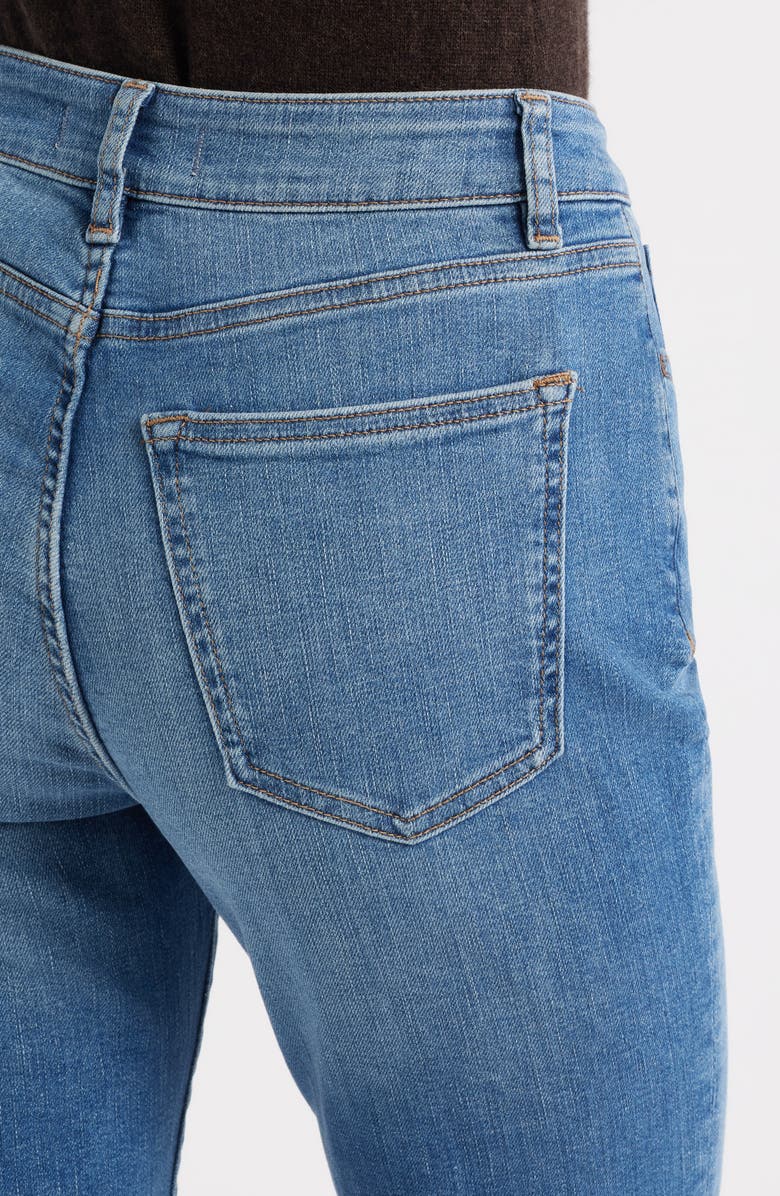 WARP+WEFT PSP High Waist Crop Bootcut Jeans, Alternate, color, Way To Go