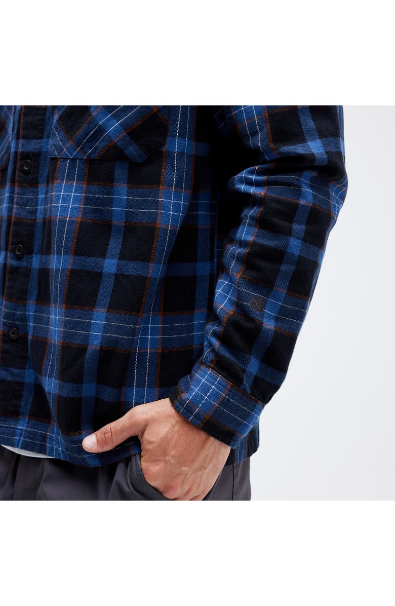 Stance Lowell Cotton Flannel Button-Up Shirt, Alternate, color, 