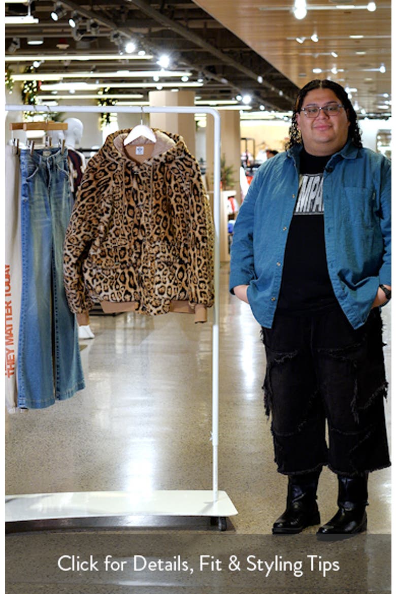 He A Cheetah Manhunt Fleece Zip Hoodie video