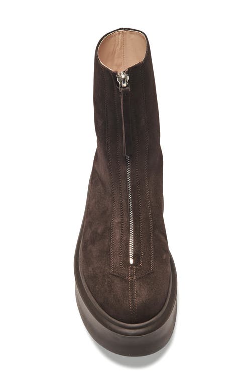 The Row Zipped Boot 1 Suede Ankle Boots