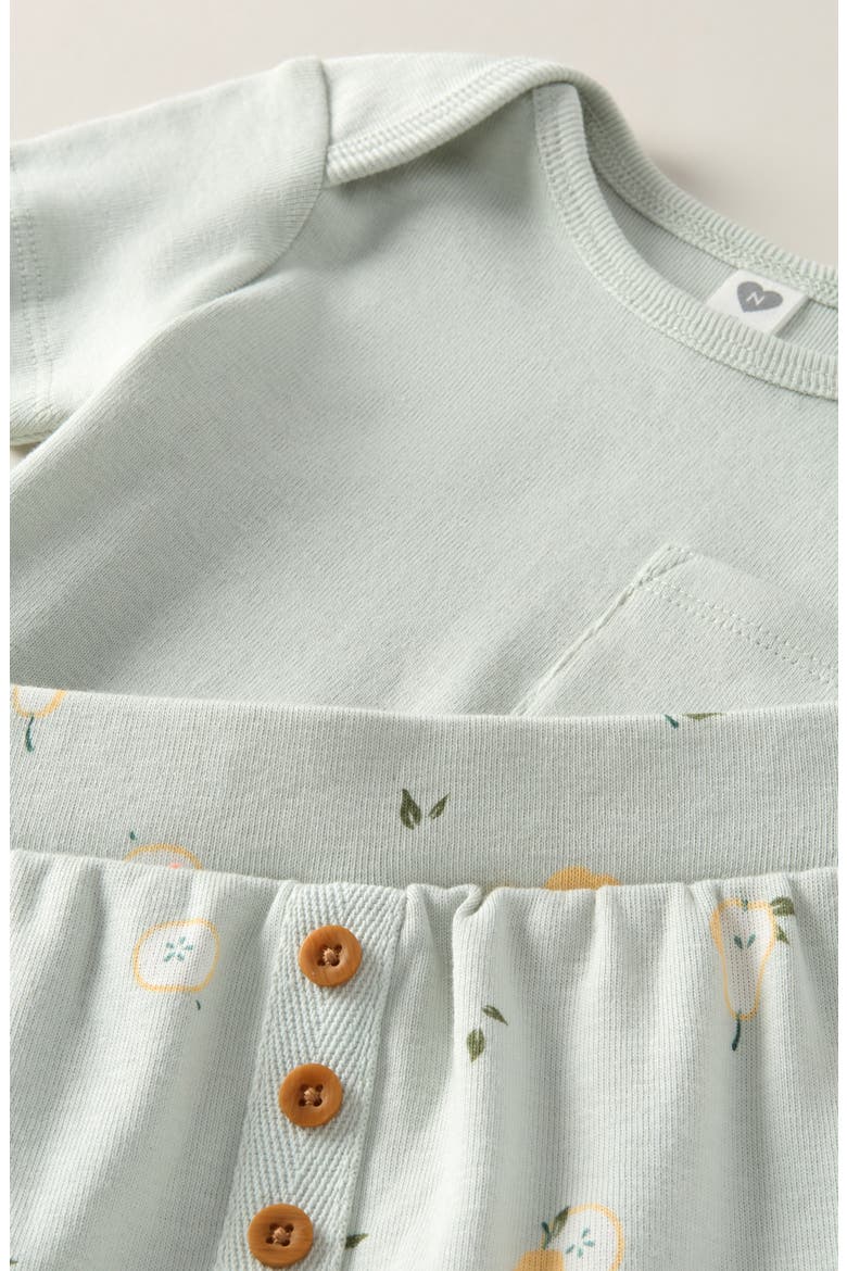 Bodysuit & Joggers Set, Alternate, color, GREEN HUSH PRICKLY PEAR
