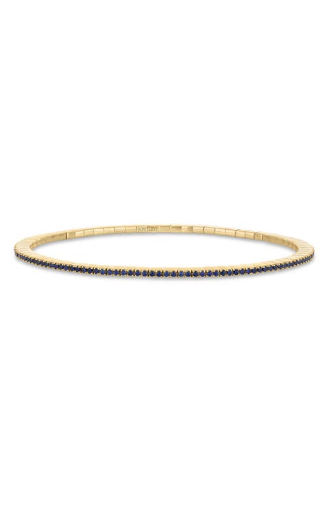 El Mar Gemstone Stretch Bracelet
