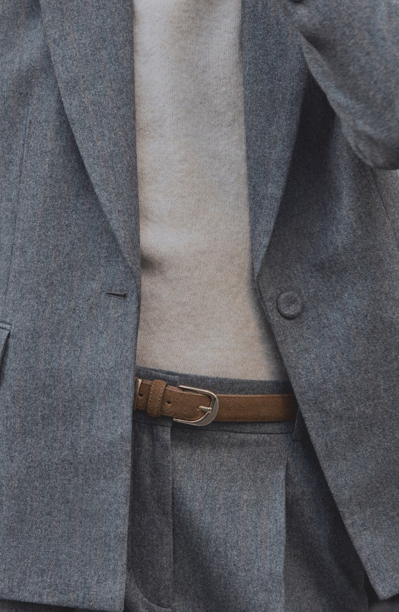 MANGO Suit Jacket, Alternate, color, Grey