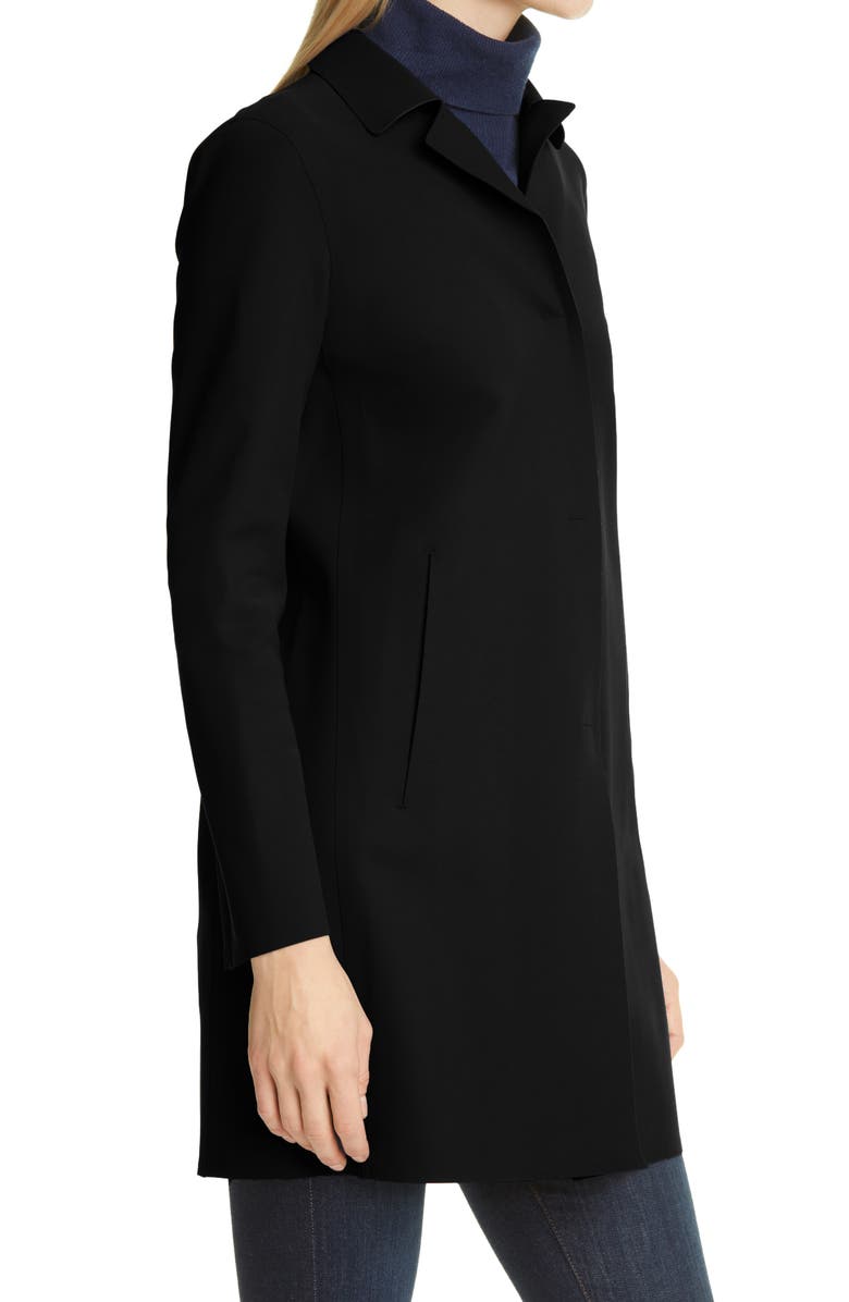 Herno First Act Stretch Jersey Coat, Alternate, color,