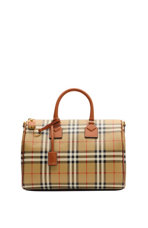 Medium Check Bowling Bag