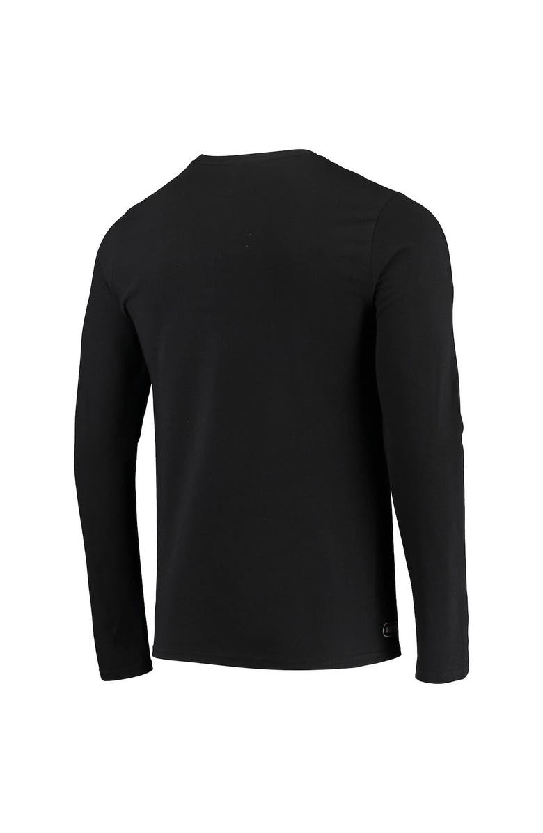 New Era Men's New Era Black Pittsburgh Steelers Combine Authentic Static Abbreviation Long Sleeve T-Shirt, Alternate, color, 