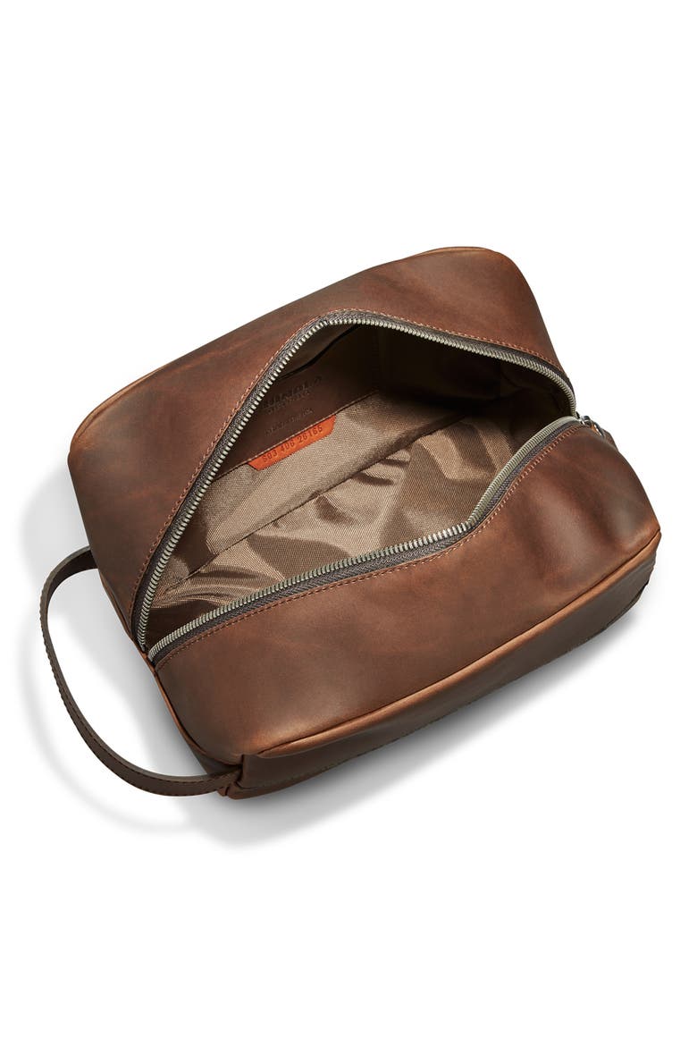 Navigator Zip Travel Kit, Alternate, color, MED BROWN