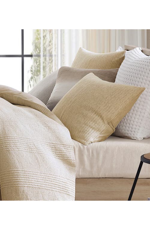 Dkny Pure Pure Rib Duvet Cover & Sham Set In Brown