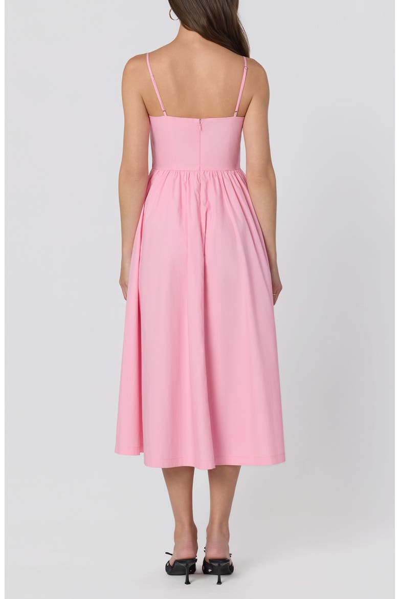 Silvie Floral Appliqué Party Dress, Alternate, color, LIGHT PINK