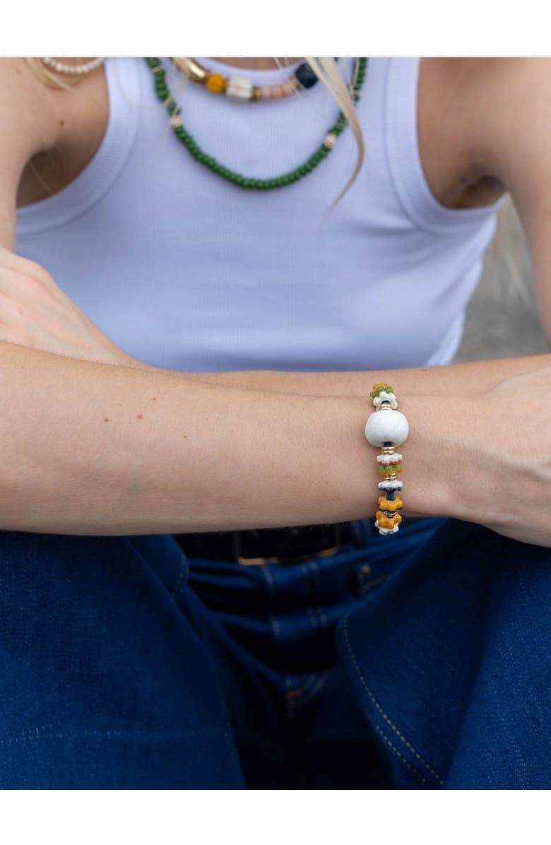 By Lilla Bodega Capsule Bracelet Hairtie, Alternate, color, Multi