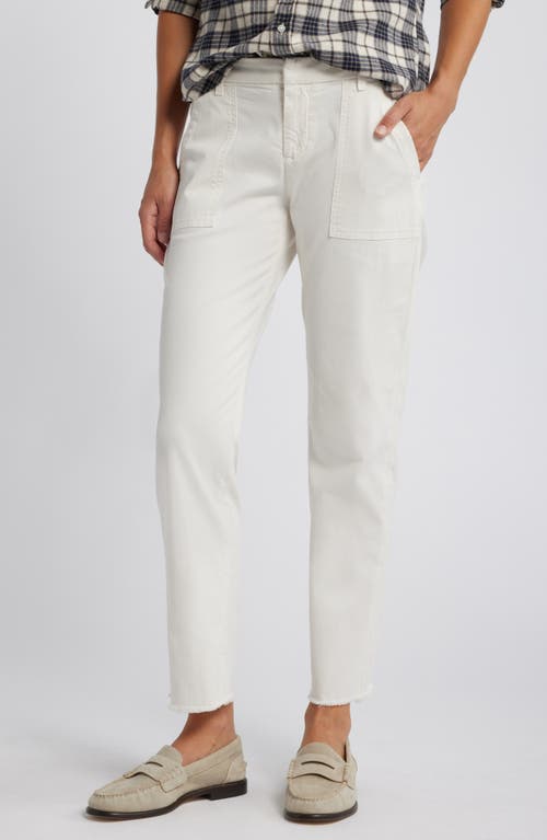 Frank & Eileen Blackrock Utility Pants in Chalk 