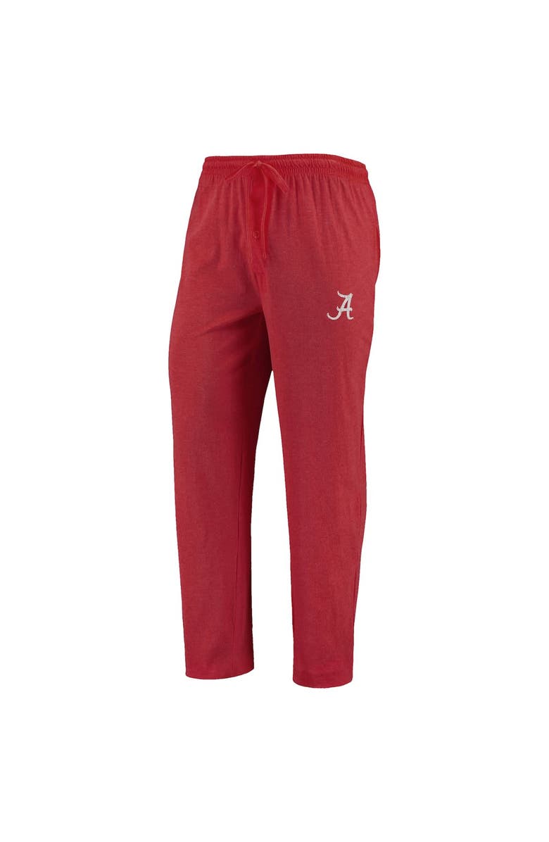 CONCEPTS SPORT Men's Concepts Sport Crimson/Heathered Charcoal Alabama Crimson Tide Meter Long Sleeve T-Shirt & Pants Sleep Set, Alternate, color, 