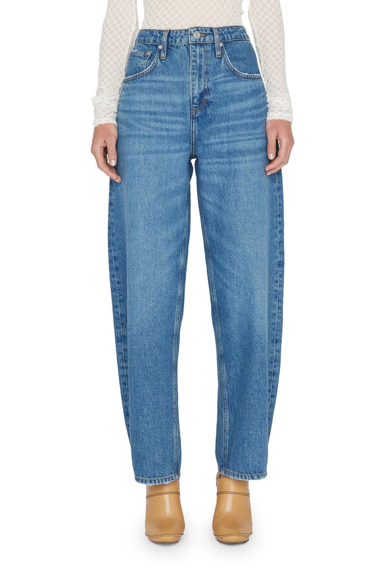 Barrel Leg Jeans, Main, color, CARAMIA