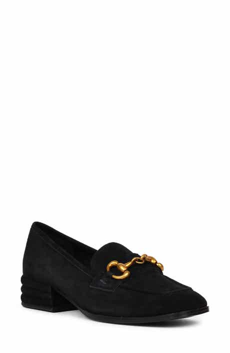 SAINT G Jacqueline Suede Loafer Pump