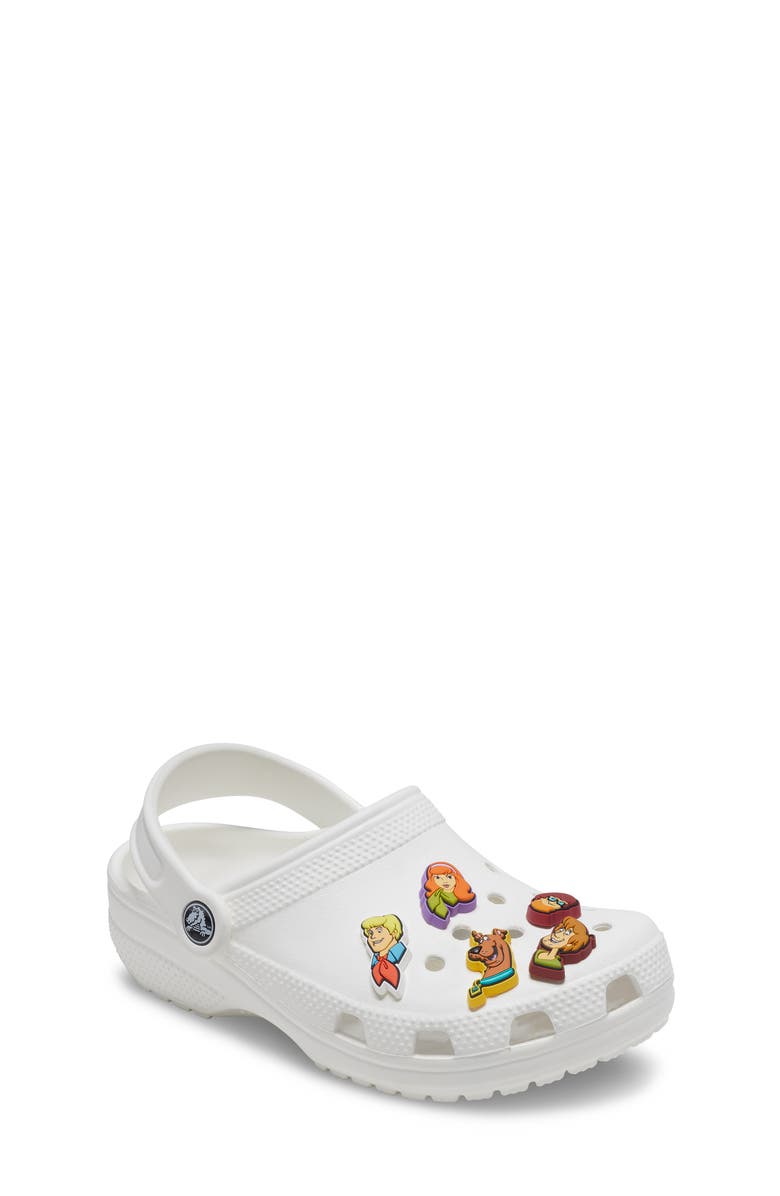 CROCS Scooby Doo 5-Pack Jibbitz<sup>™</sup> Shoe Charms, Alternate, color, White