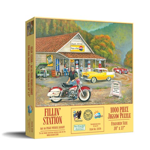 Fillin' Station 1000 piece Jigsaw Puzzle for Adults