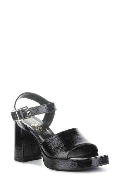 Finlee Ankle Strap Platform Sandal (Women)