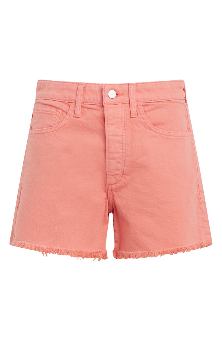 Joe's The Jessie Frayed High Waist Relaxed Denim Shorts, Alternate, color,