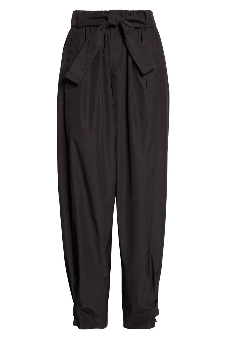 Tamsin Crop Cargo Pants, Alternate, color, BLACK